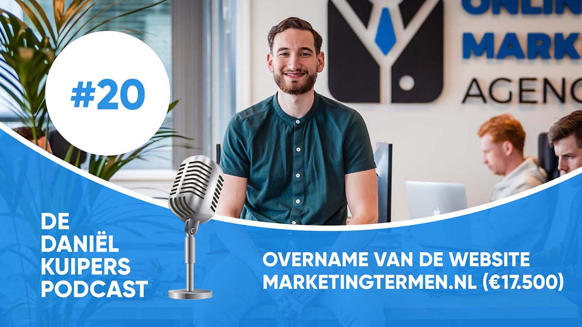 Overname van Marketingtermen.nl voor €17.500