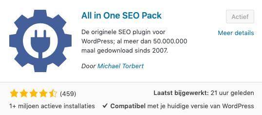 All In One SEO Pack WordPress