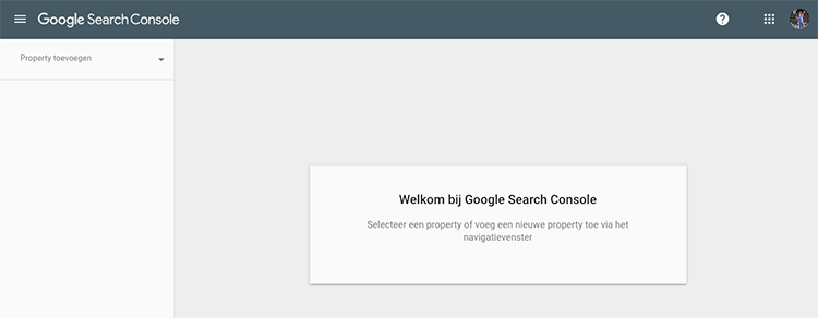 Google Search Console inlog