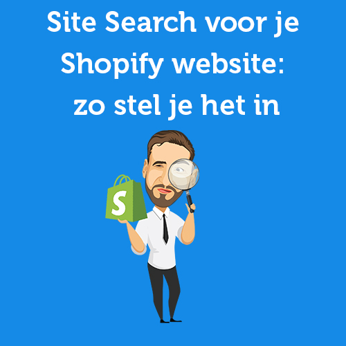 Site Search voor je Shopify website: zo stel je het in