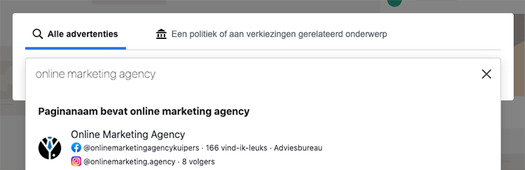 online marketing agency facebook ads