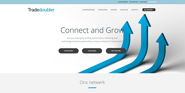tradedoubler netwerk