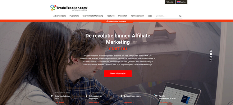 tradetracker affiliate