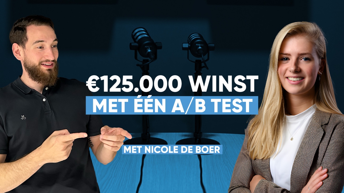 €125.000 winst met één A/B-test