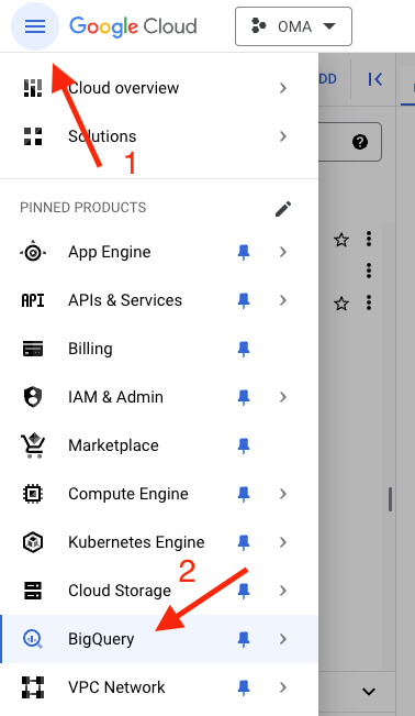 BigQuery Cloud Console