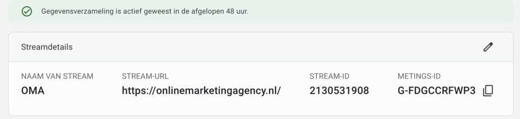 OMA gegevensstream