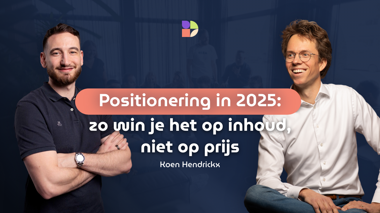 Positionering in 2025: zo win je het op inhoud, niet op prijs.