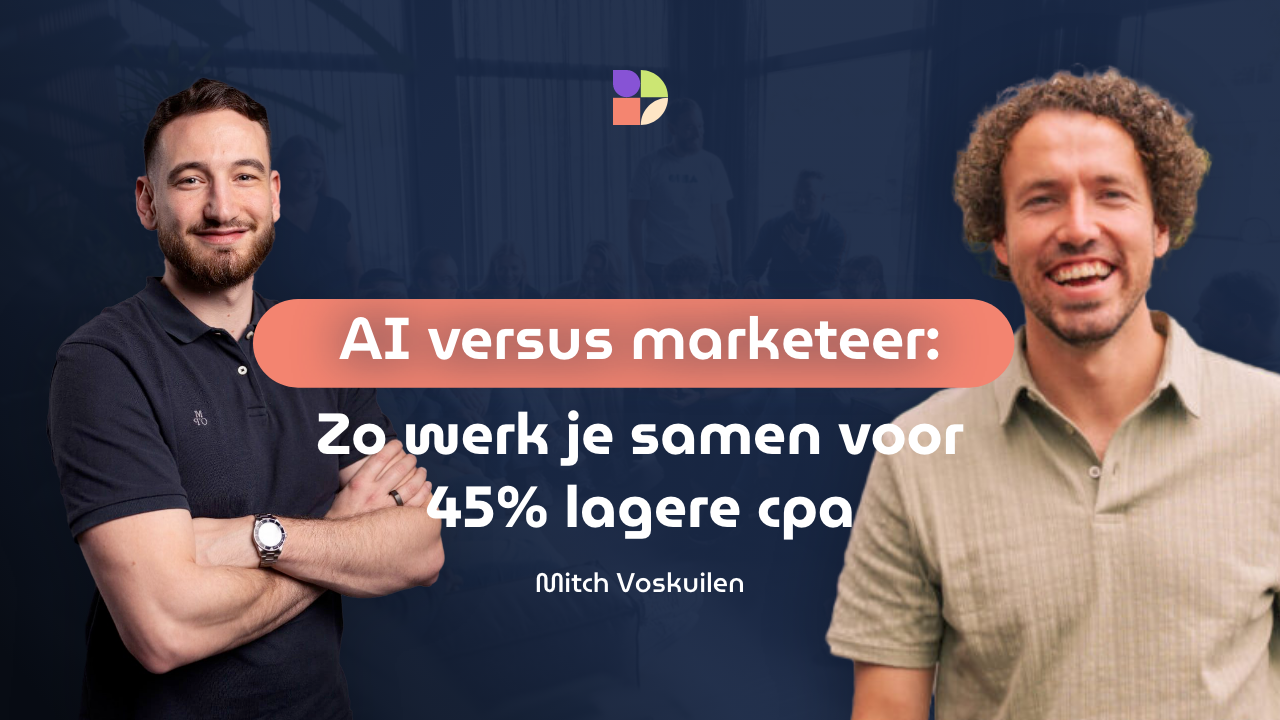 AI versus marketeer: Zo werk je samen voor 45% lagere cpa