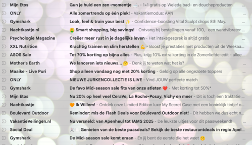 Titel voor email 
