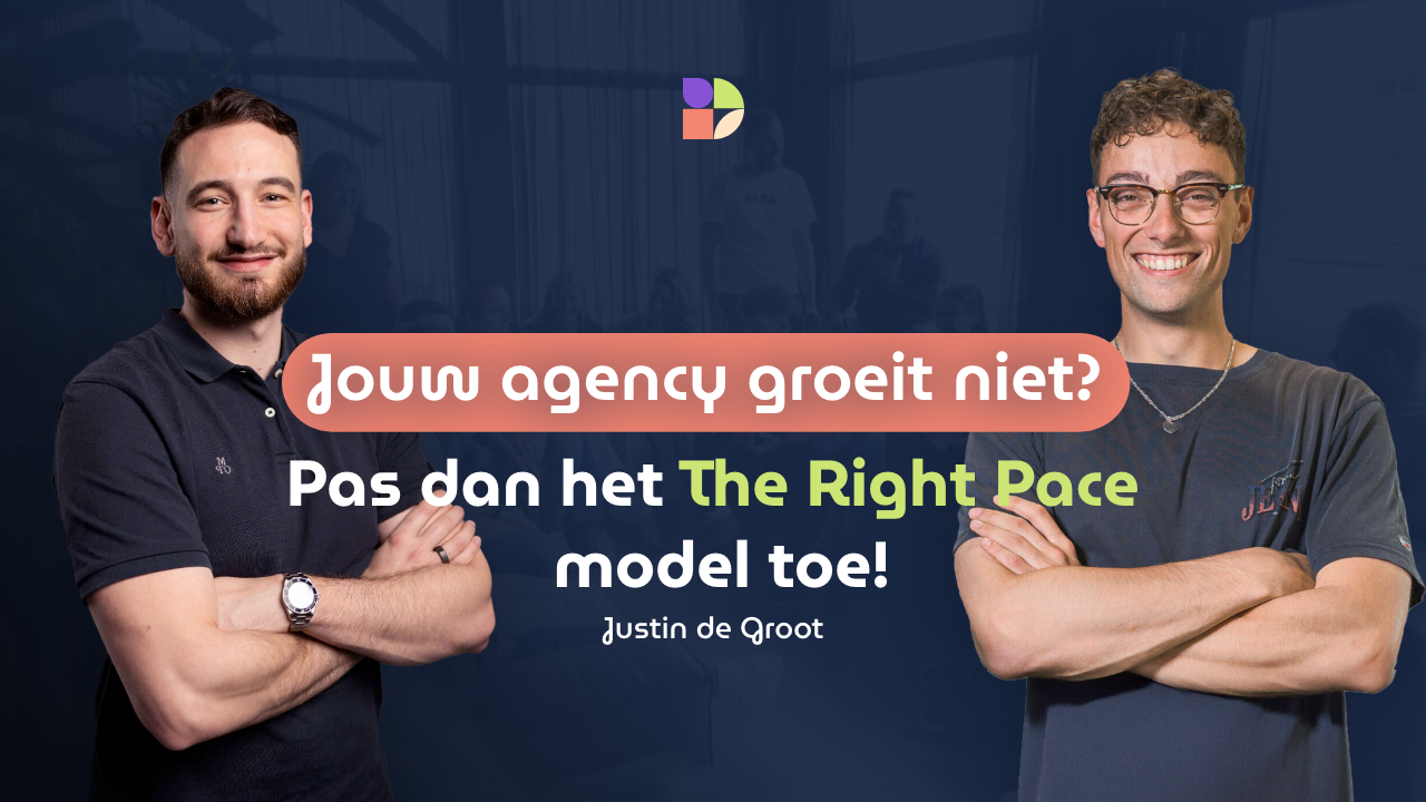 Jouw agency groeit niet? Pas dan het The Right Pace model toe!
