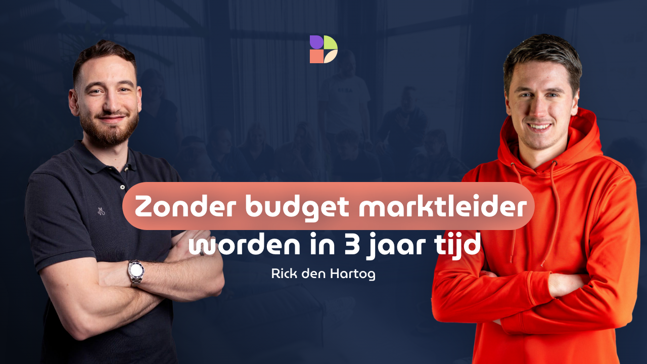 Zonder budget marktleider worden in 3 jaar tijd.