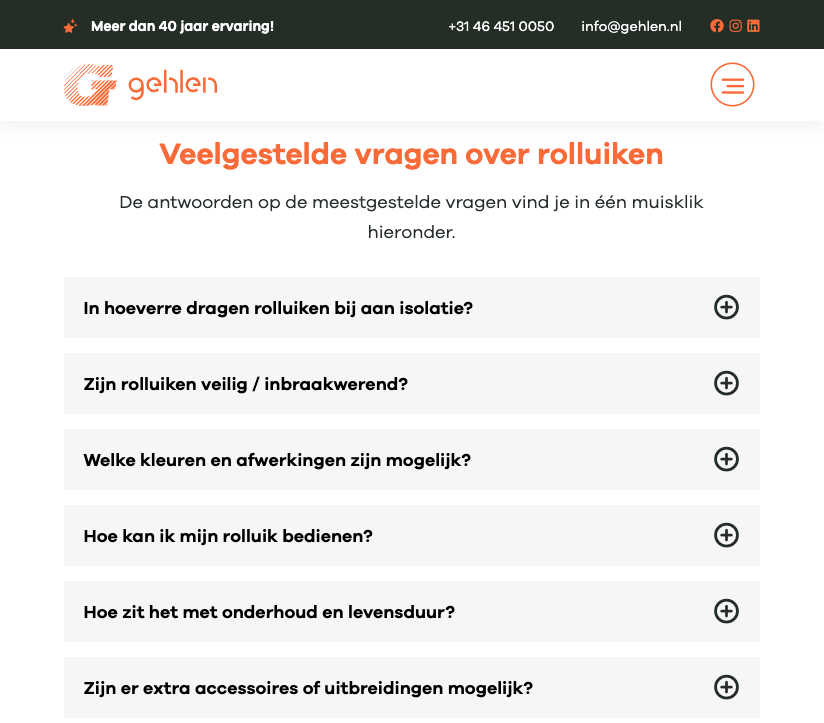 klantverhaal Het landingspagina design van Gehlen
