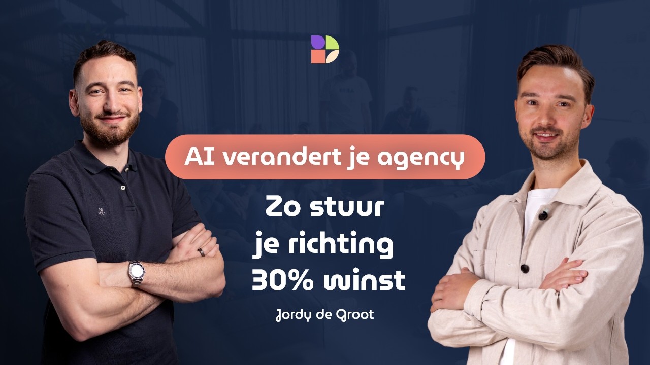AI verandert je agency: zo stuur je richting 30% winst