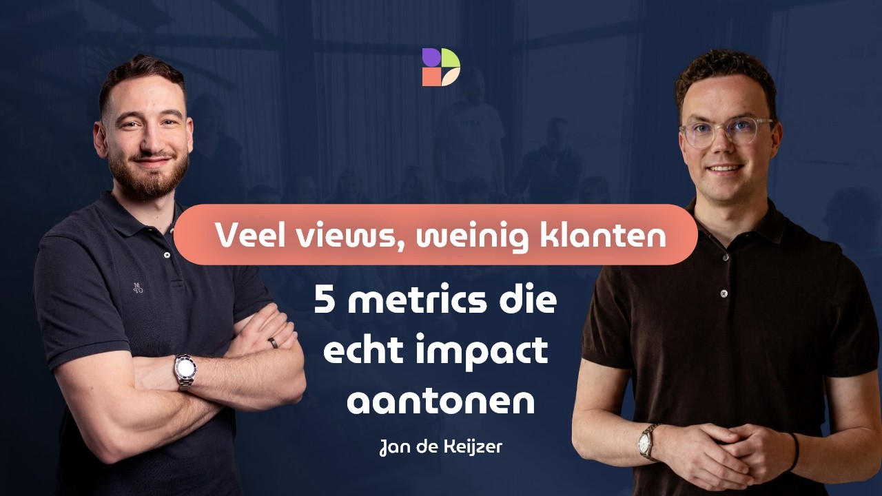 Veel views, weinig klanten: 5 metrics die echt impact aantonen